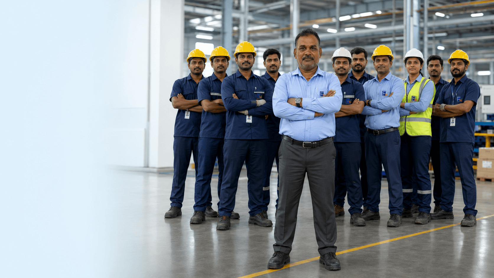 Industrial manpower supply team for factories, manufacturing, packaging and logistics operations in Chennai
