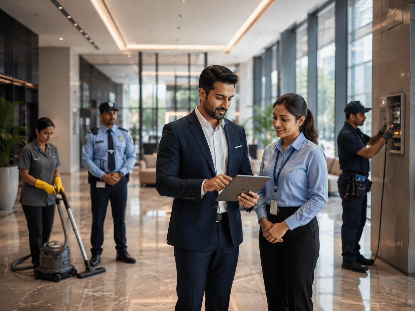 Industrial and warehouse facility management solution