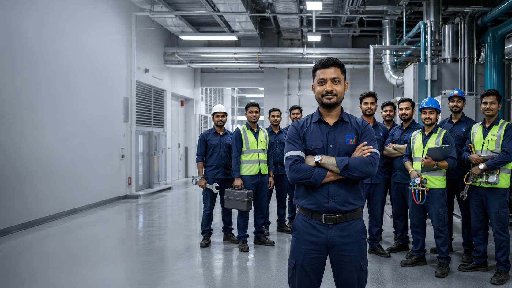 Vipras Facility Management Solution technical maintenance team
